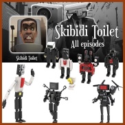 pds47 Toilet Man vs Monitor Man Building Blocks Skibidi Toilet Game