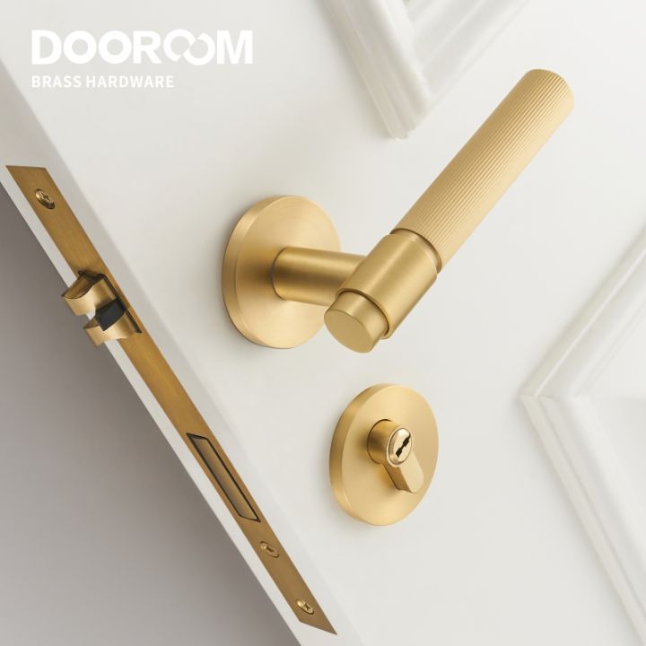 cw-dooroom-ss-door-lock-set-modern-stripe-shiny-gold-interior-bedroom-bathroom-double-wood-door-lever-dummy-privacy-passage