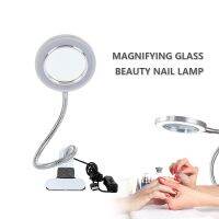 Multifunctional Table Lamp Beauty Makeup Tattoo Light with Magnifying Glass Clip Desk Lamp Eye Protection Reading LED Desk Lamp