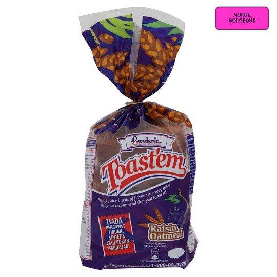 Gardenia Toast'em Raisin Oatmeal Loaf 360g Lazada