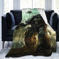 XZX180305  【Ultra-Soft Micro Fleece Blanket】Desktop w a rhammer 4k w a rriors video game Essential Plush Blanket Thanksgiving Gift