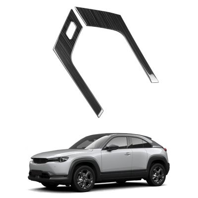 For 2022 Mazda MX30 MX-30 Car Inner Door Handle Panel Decoration Strip Cover Trim Sticker