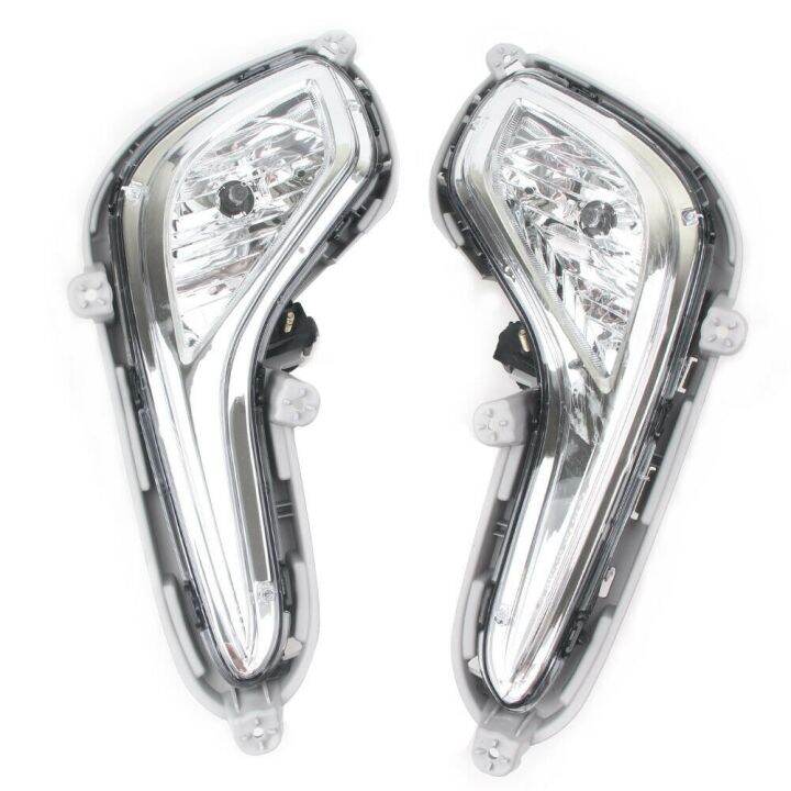 (with wire and switch)fog lamp Front Bumper light Fog Light Clear For