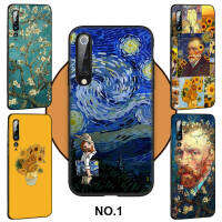 Casing หรับ OPPO A91 F15 A81 A92 A72 A52 A93 A94 Reno 2 2Z 2F 3 4 5 5K 6 4Z 6Z Lite Pro Plus A92S ni122 Starry Night Van Gogh Painting Pattern Phone เคสโทรศัพท์