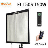 Godox 150W FL-150S FL150S Flexible LED Video Light Rollable Cloth Lamp with Controller + Remote Control + X-shape Support +Mobile APP