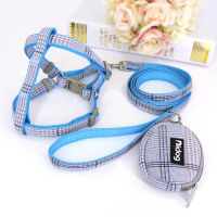 Cute Dog Harness Adjustable Nylon Pet Puppy Chihuahua Harness Vest Dog Leash Set Pink For Small Medium Dogs Cats Pet Products