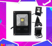 สปอร์ตไลท์ Slim 10W 220V LED Floodlight Black IP65 Cool