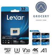 Thẻ nhớ Micro SDXC Chính Hãng LEXAR 128GB 64GB 32GB - Tốc độ 100MB S