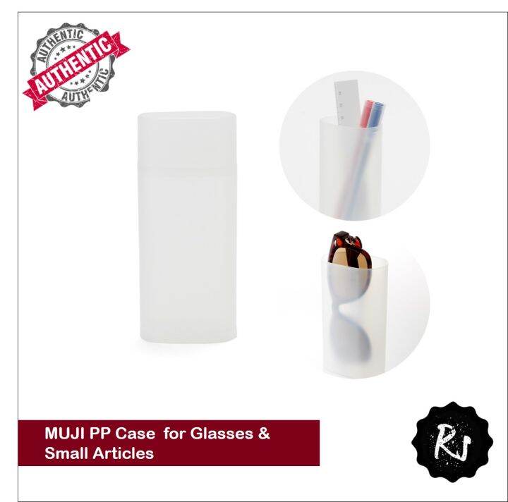 Muji PP Case for Glasses and Small Articles [Small / Large] Lazada PH