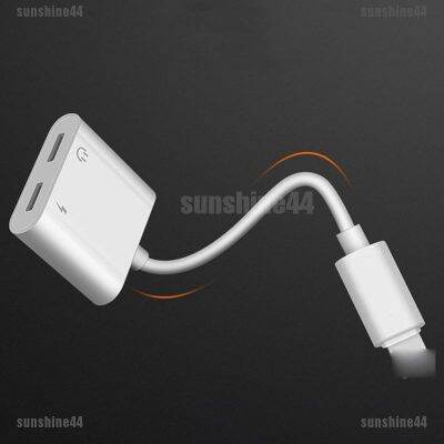 [Bayar di Tempat]Dual Lightning Adapter Charging Splitter Audio Cable 7 87Plus