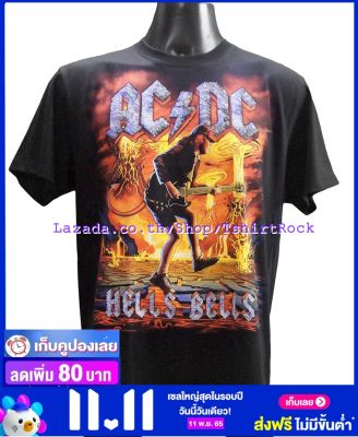 เสื้อวง AC/DC acdc เอซี/ดีซี ไซส์ยุโรป เสื้อยืดวงดนตรีร็อค เสื้อร็อค  ADC1812 เสื้อวงวินเทจ90