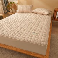 Spot parcel post New All-Inclusive Raw Cotton Soybean Fiber Quilted Fitted Sheet Simmons Cover Mattress Cover Dust Cover