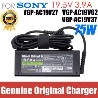 ต้นฉบับสำหรับ SONY VAIO 19.5V 3.9A 75W ที่ชาร์จอะแดปเตอร์ AC ใน VGP-AC19V27/ V62 / V37/ V33 / V20/V19แล็ปท็อปพลังงาน