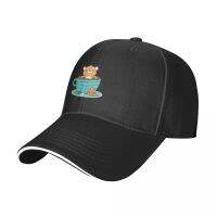 Pipes enjoying a warm cup of coffee Baseball Cap Custom Cap Christmas Hats Trucker Hats Hat For Women Men 39;S