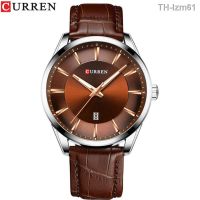 ⌚ นาฬิกา Curren/card Ryan 8365 men business belt calendar watch waterproof quartz contracted