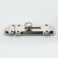 【hot】♙  3/4/5inch Door Lock Bathrooms With Screws Toilets Latch Brushed Durable Hot New