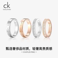 Small CK all over the sky star couple ring a man and a woman in 2022 the new design feeling INSt rub off small buddhist monastic discipline --ckjz230713▧☬❧