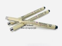 หัวเข็มปากกา สีดำ ขนานหัว 10 mm sakura micron .AP  โดนน้ำไม่ลบ ***ราคาต่อ/1เเท่ง***