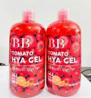 พร้อมส่ง ของแท้ หัวเชื้อมะเขือเทศเข้มข้น เร่งผิวใส ของแท้ BB tomato white Hya gel ขวดใหญ่500ml.