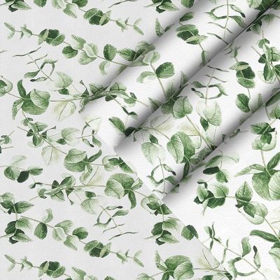 Vintage Style Green Leaf Wallpaper Peel and Stick Wallpaper Modern Leaf Contact Paper Self Adhesive Wallpaper Bedroom Wall Decor