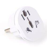 16A EU Plug Converter ซ็อกเก็ต2ขา AU UK ไปยัง EU Wall Socket