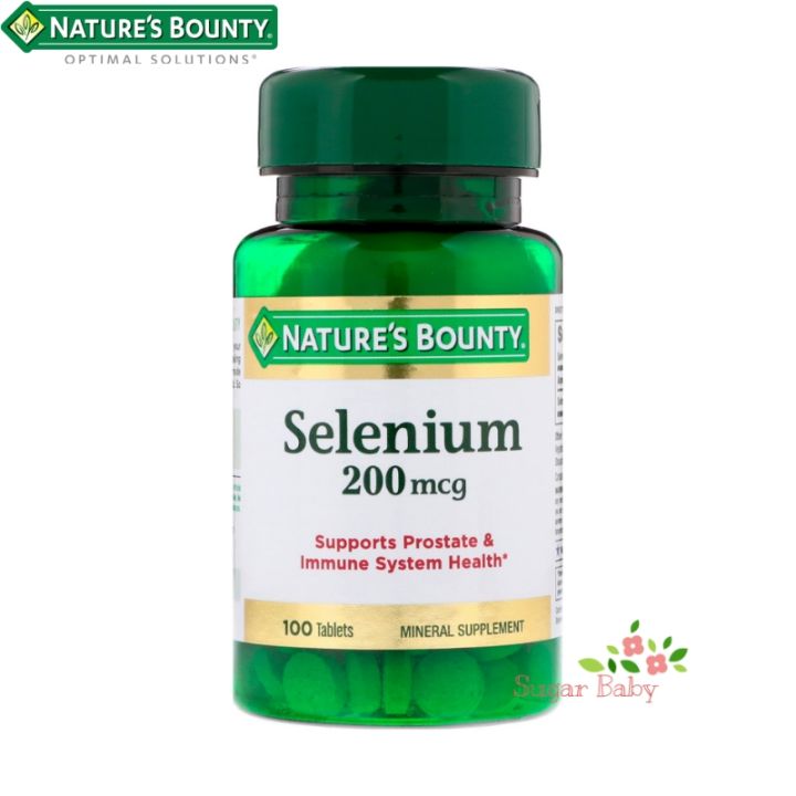 natures-bounty-selenium-200-mcg-100-tablets-ซีลีเนียม-200-ไมโครกรัม-100-เม็ด