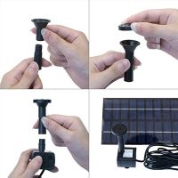 Solar Fountain Pump Free Standing Solar Water Fountain Solar Powered Water Pump Kit For Garden Pool Pond Aquarium