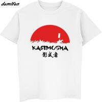 ฤดูร้อน Kagemusha ญี่ปุ่น Vintage Eighties Takeda Tokugawa Nobunaga Samurai เสื้อยืดสีดำผู้ชายขายร้อนฟิตเนส Tees เสื้อคุณภาพสูงเสื้อยืดผู้ชาย