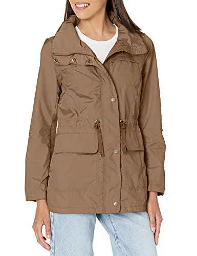 cole haan water resistant rain jacket