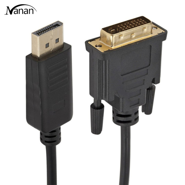 1-8m-dp-ไปยังดีวีไออุปกรณ์กล้อง-gopro-displayport-ไปยัง-dvi-ไปยังดีวีไอ24-1การแปลงสัญญาณตัวแปลงสายเคเบิลอะแดปเตอร์1920x1080p