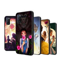 Beauty and the Beast อ่อนนุ่ม เคสโทรศัพท์ หรับ Xiaomi Redmi Note 9 8 10A 9C 8A 9S 7 9T 6A 7A 9A 8T Prime Pro NFC Power Max Black ปก