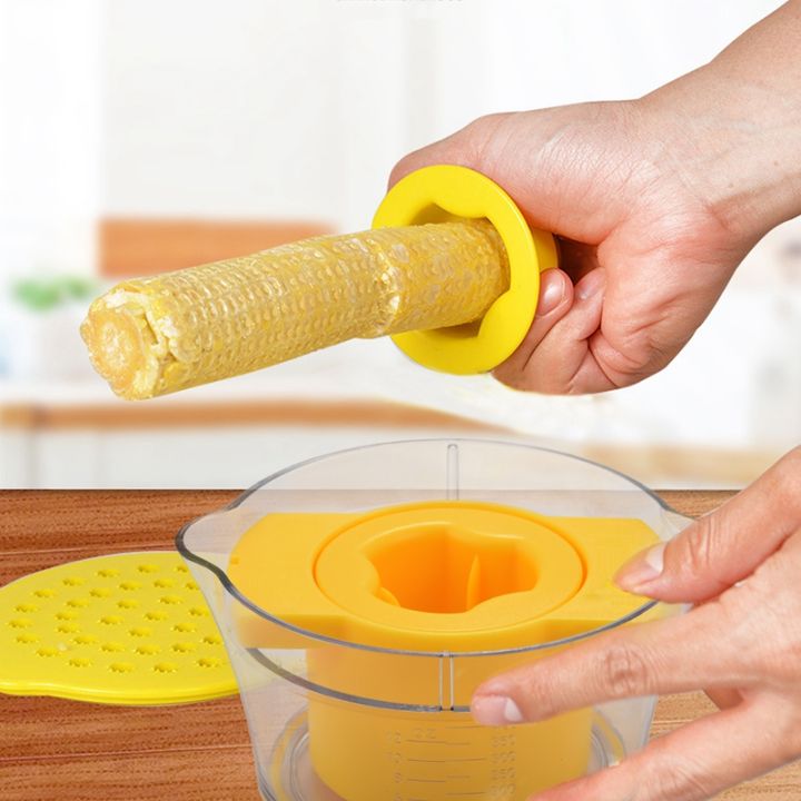 corn-stripper-4-in-1-corn-shucker-tool-corn-holder-corn-stripping-tool-corn-cutter-amp-remover-with-built-in-measuring-cup-grater