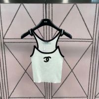 2023 New Summer Style Contrasting Colors Invisible Fishing Line Suspenders Knitted Vest Tops For Hot Girls Sexy Slim Inner Wear