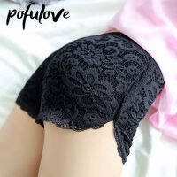 Pihu-1Lace ความปลอดภัยกางเกงสตรีฤดูร้อนนักเรียนชุดชั้นในสีดำ Leggings กางเกงขาสั้นบางสไตล์วาง Shippingd48-58