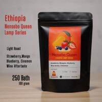 เมล็ดกาแฟคั่วอ่อน​ Ethi​opia Lamp Seriea Nensebo Queen​ 100 g.​Gen​coffee​Roast​er