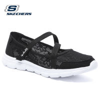 Skechers สเก็ตเชอร์ส รองเท้าผู้หญิง Women Active Breathe-Easy Shoes - 100264-BBK Air-Cooled Memory Foam Bio-Dri, Relaxed Fit, Stretch Fit, Vegan