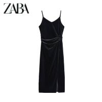 European and American style new womens light luxury temperament slit tight suspender treasure dress WG37S7FN2001