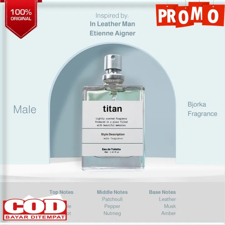 Parfum Bjorka Pria Titan For Male Parfum Cowok Lazada Indonesia