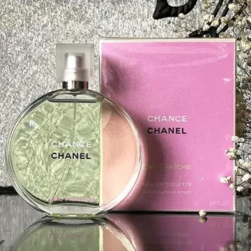 Diplomat Store-Chanel Chance Eau Fraiche Eau De Toilette For Women Spray (100  ml./3.4 oz.)