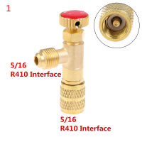 Fulai Air conditioning repair liquid safety valve R410A R22 1/4" 5/16" Safety Adapter