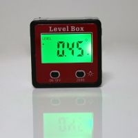 Digital Inclinometer Spirit Level Protractor Angle Gauge Meter Bevel Level Box with Magnet