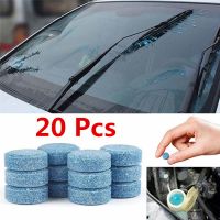 20pcs Car Windshield Cleaner Effervescent Tablets Glass Automobile Accessories Spray