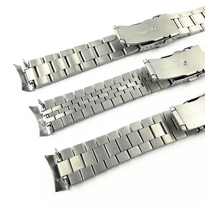 20mm-22mm-24mm-stainless-steel-watch-band-strap-silver-polished-mens-luxury-replacement-metal-watchband-bracelet-for-seiko