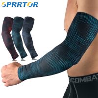 1Pc Cooling UV Protection Sun arm Sleeves Long Arm Cover Warmers for Men Women Outdoor Sports Running Cycling Basketball Fishing