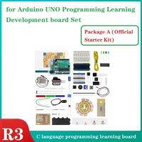 For R3 Development Board Atmega328P 32KB MCU C Language Programming Learning Official Kit Green PCB+Metal