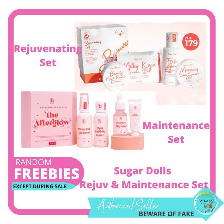 Sugar Dolls Skin Rejuvenating Set Filter Free and Painless Sugar