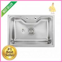 ซิงค์ฝัง 1 หลุม HAFELE ERIS 495.39.308 สเตนเลสBUILT-IN SINK HAFELE ERIS 495.39.308 1B STAINLESS STEEL **ลดราคาจัดหนัก **