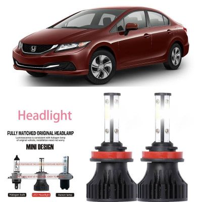 New FOR Honda Civic X (FCFK) 2018-2023(Head Lamp) LED LAI 40w Light Car Auto Head light Lamp 6000k White Light Headlight