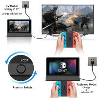 Vogek Charger Dock Station for Nintendo Switch with 4k HDMI-compatible Cable USB 3.0 2.0 Adapter Charging Docking Stand