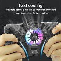 △ USB Powered Mobile Phone Cooler Cooling Fan High Speed Radiator Gamers Gift